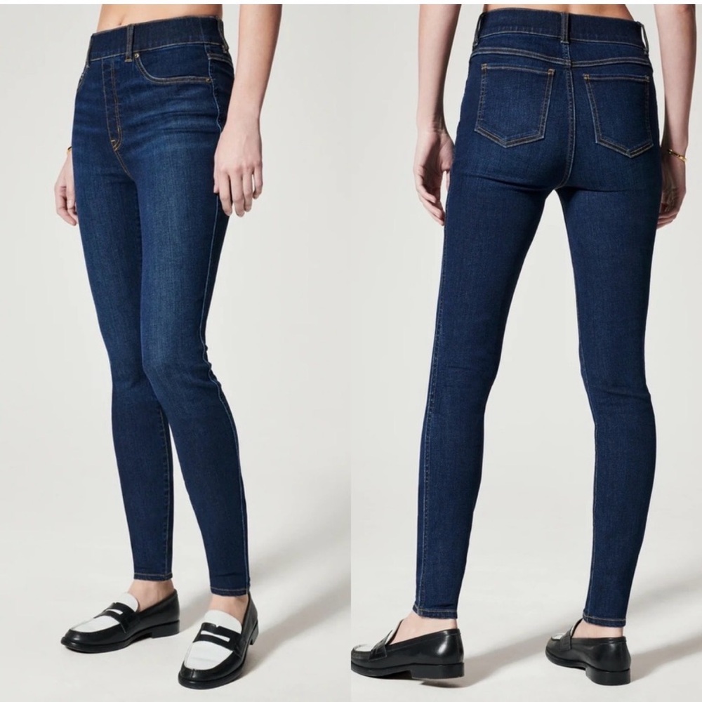 Spanx Ankle Skinny Jeans, Midnight 
Size Small